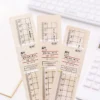 Simple Transparent Ruler 15CM