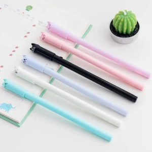 6 in 1 Cute Cat Gel Pen