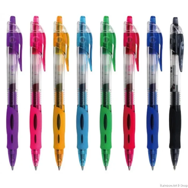 Set Of 8 Color Gel Ink Pens