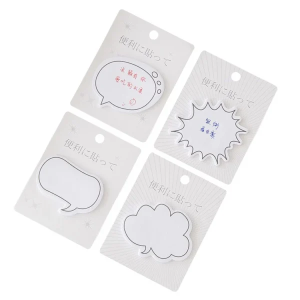 c46509356b600197cca1ed6cca181d6f Creative Chat Box Sticky Notes