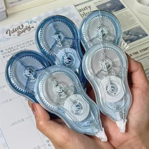 5 Pcs Gradient Color Transparent Correction Tape Set