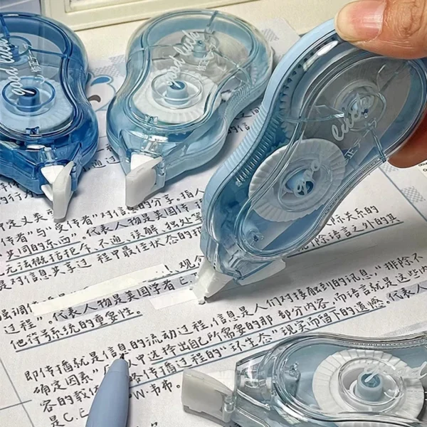 5 Pcs Gradient Color Transparent Correction Tape Set