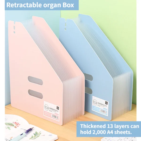 13 Pockets Expanding File Folder A4