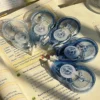 5 Pcs Gradient Color Transparent Correction Tape Set