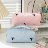 Bow Large Capacity Student Pencil Case